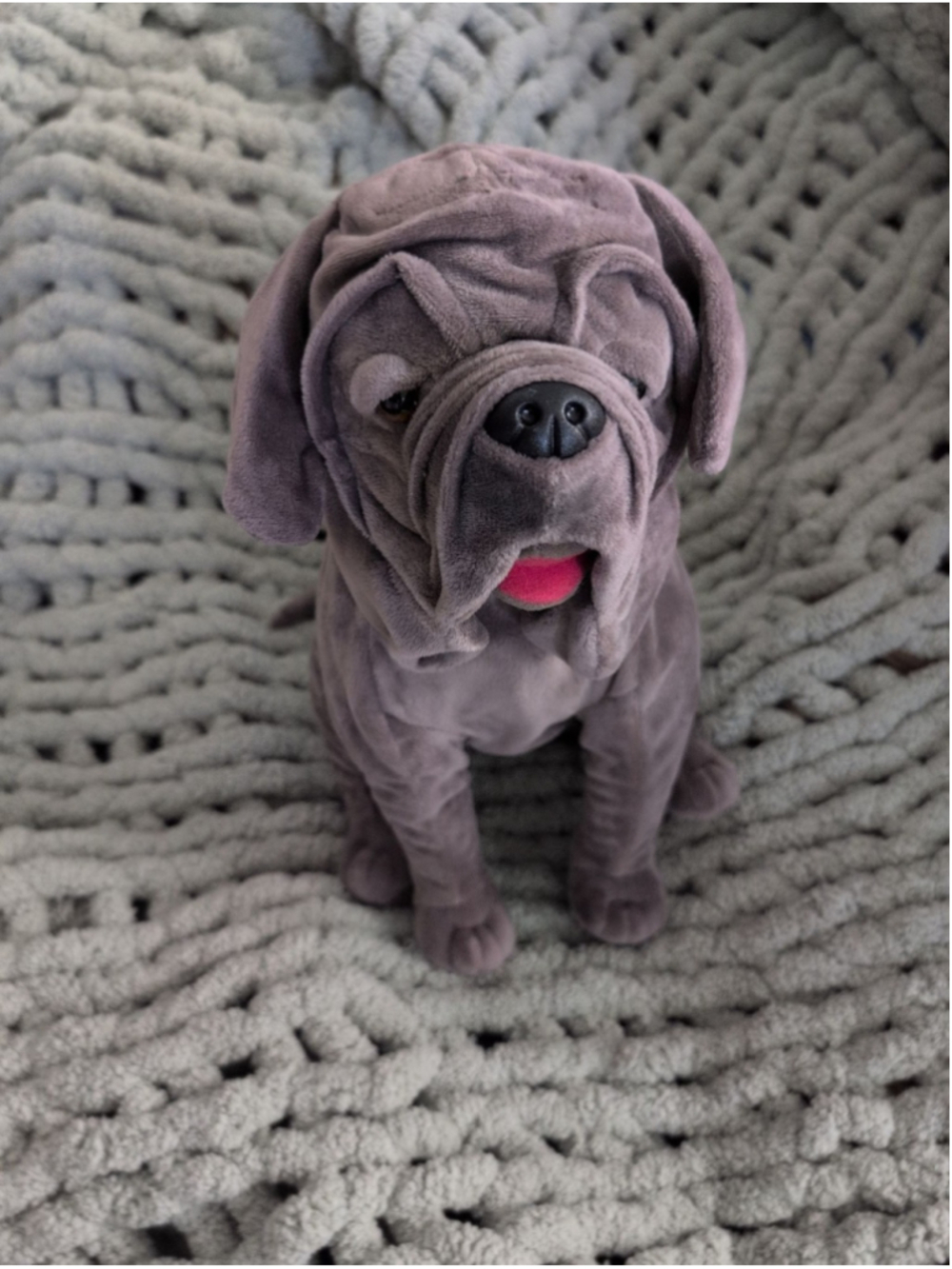 Warner Bros. Neapolitan Mastiff Plush - Fang from Harry Potter